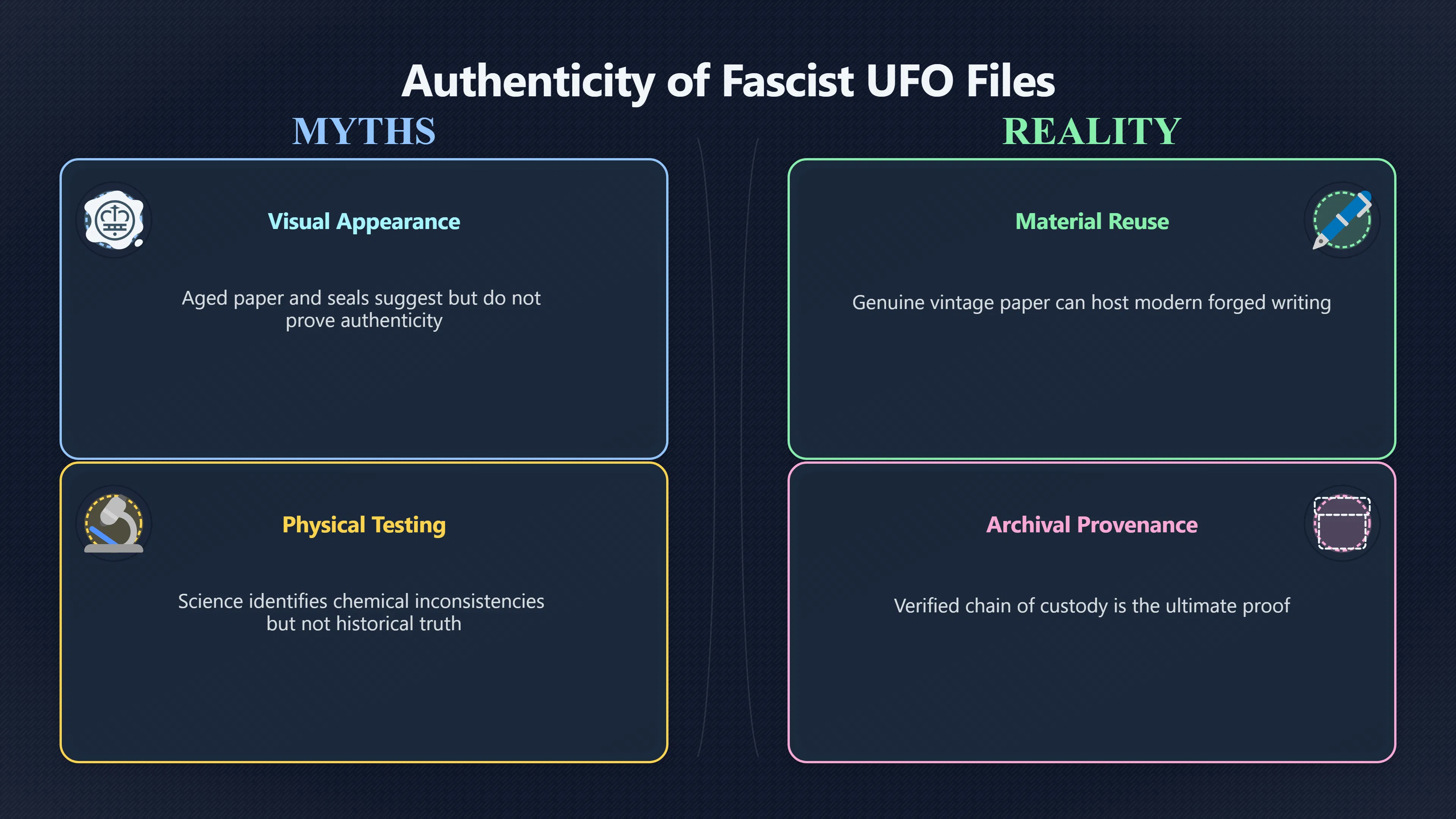 Overview image for Why old looking UFO files can mislead