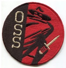 Listing image for WWII US ARMY OFFICE OF STRATEGIC SERVICES OSS SHOULDER SLEEVE INSIGNIA PATCH